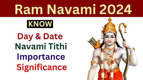 ram navami 2024 start date and end date